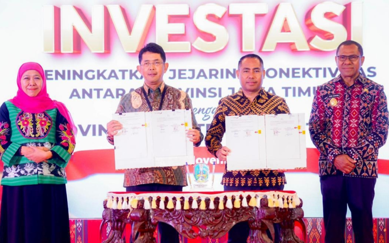 Bank Jatim dan Bank NTT Lakukan Penandatanganan Kerja Sama
