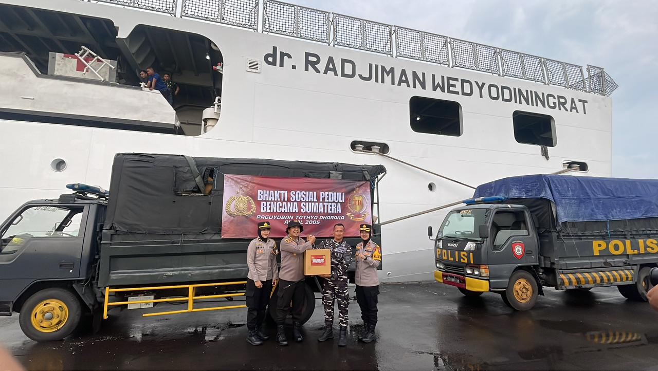 Paguyuban Alumni Akpol 2005 Kirim Ribuan Paket Sembako untuk Korban Bencana Sumatera