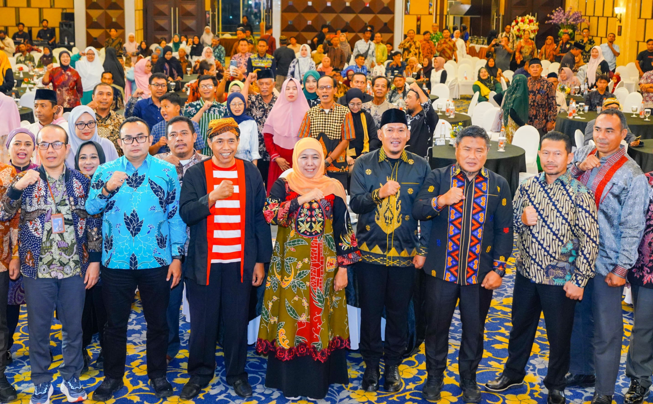 Penguatan Pasar Antar Daerah, Gubernur Khofifah Silaturahim dengan Masyarakat Sultra Asal Jatim