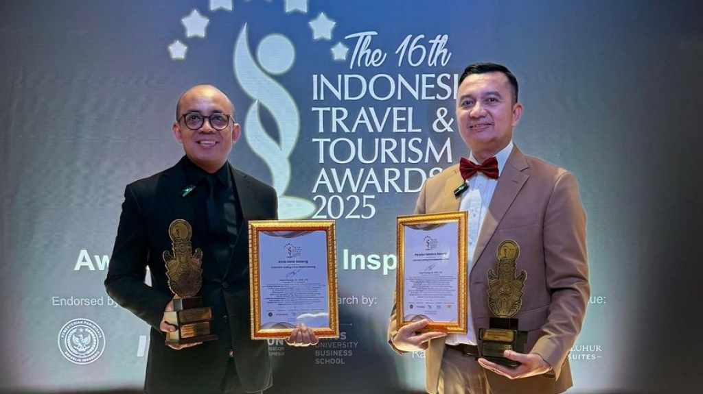 Atria Hotel Malang Kukuhkan Posisi Lewat Penghargaan Indonesia Leading 4 Star Hotel 2025