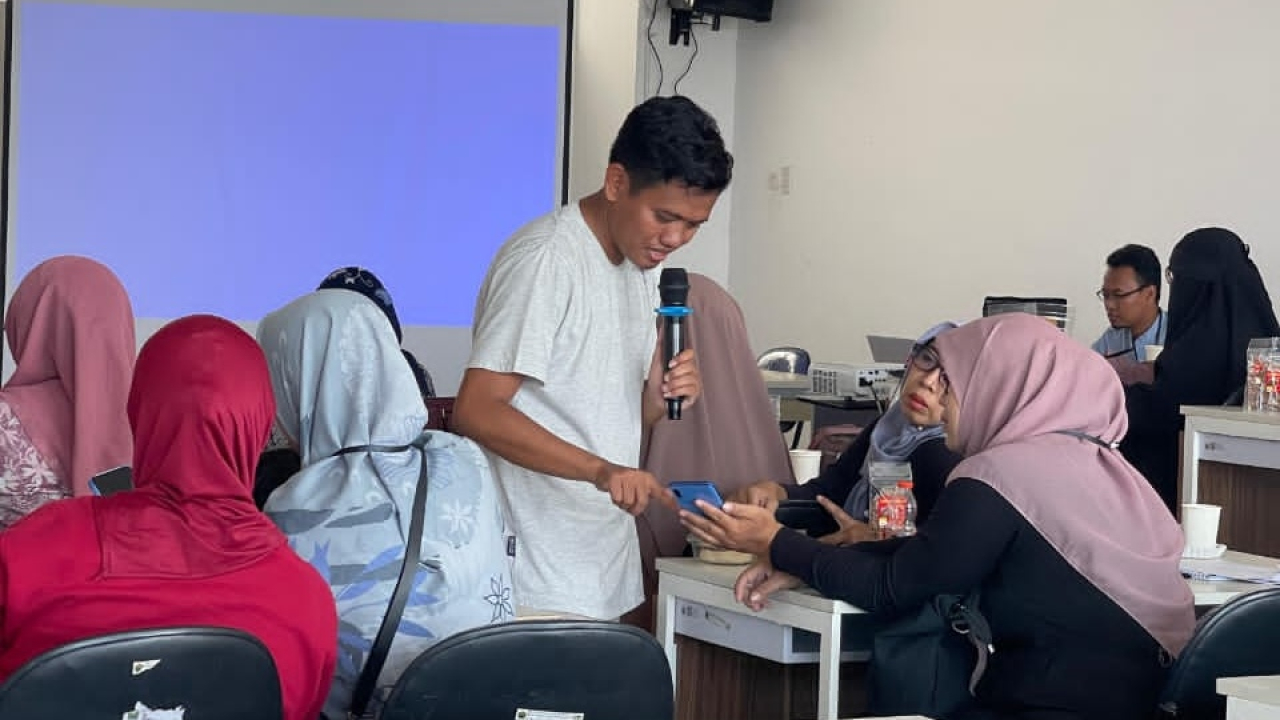 Zarnuzi Fustatul (mas ZAR) program nasional TikTok Jalin Nusantara yang digelar Kemenparekraf. Foto: Mas ZAR for Ayojatim