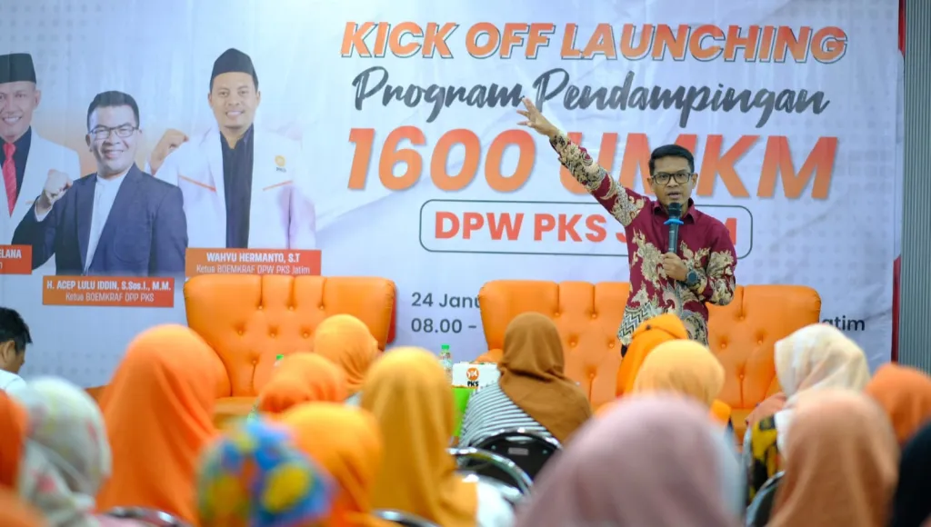 PKS Jatim Komitmen Intens Dampingi 1.600 UMKM Setahun Penuh