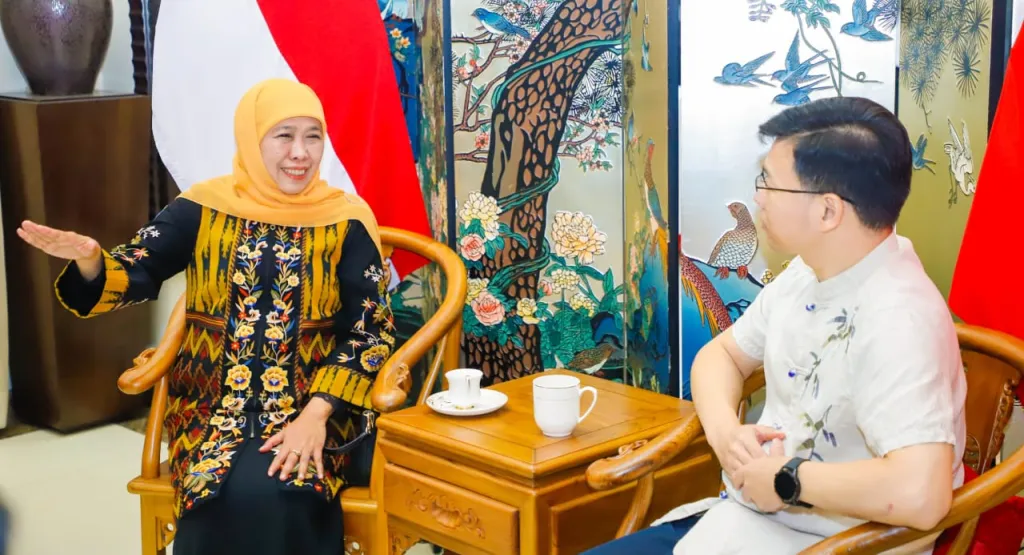 Gubernur Khofifah dan Konjen RRT Komitmen Kuatkan Kerja Sama Peningkatan SDM dan Perdagangan
