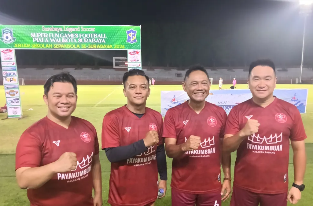 Fun Football, Cara KONI Surabaya Perkuat Silahturahmi Lintas Instansi