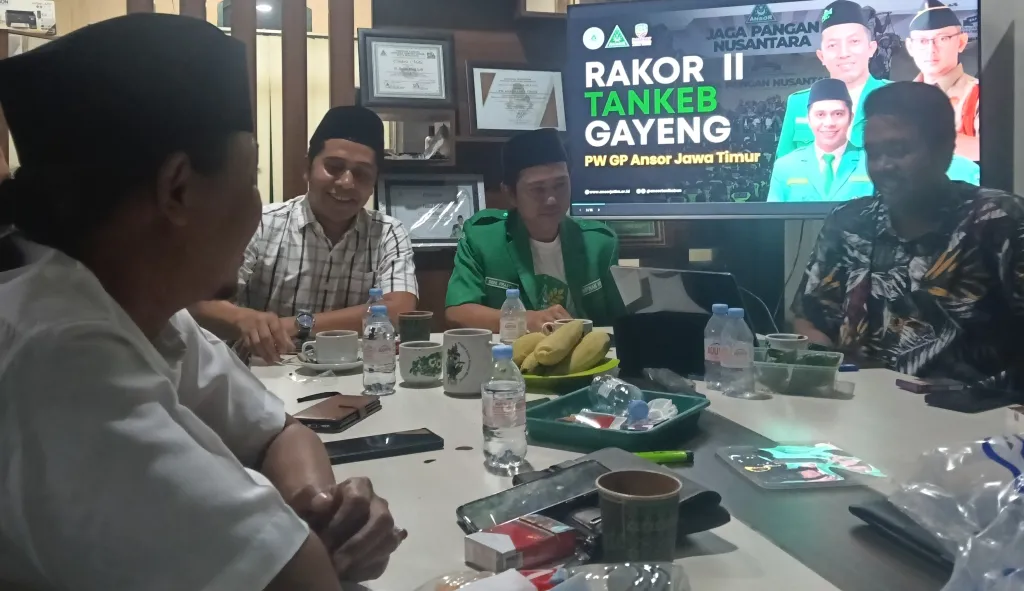 Rakorbid Tankeb Ansor Jatim, Tahun 2026 Proyeksikan Kemandirian Ekonomi Kader