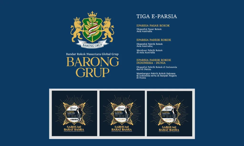 Misi Penaklukan Pasar Rokok Global, Gus Lilur Cs Dirikan Barong Grup