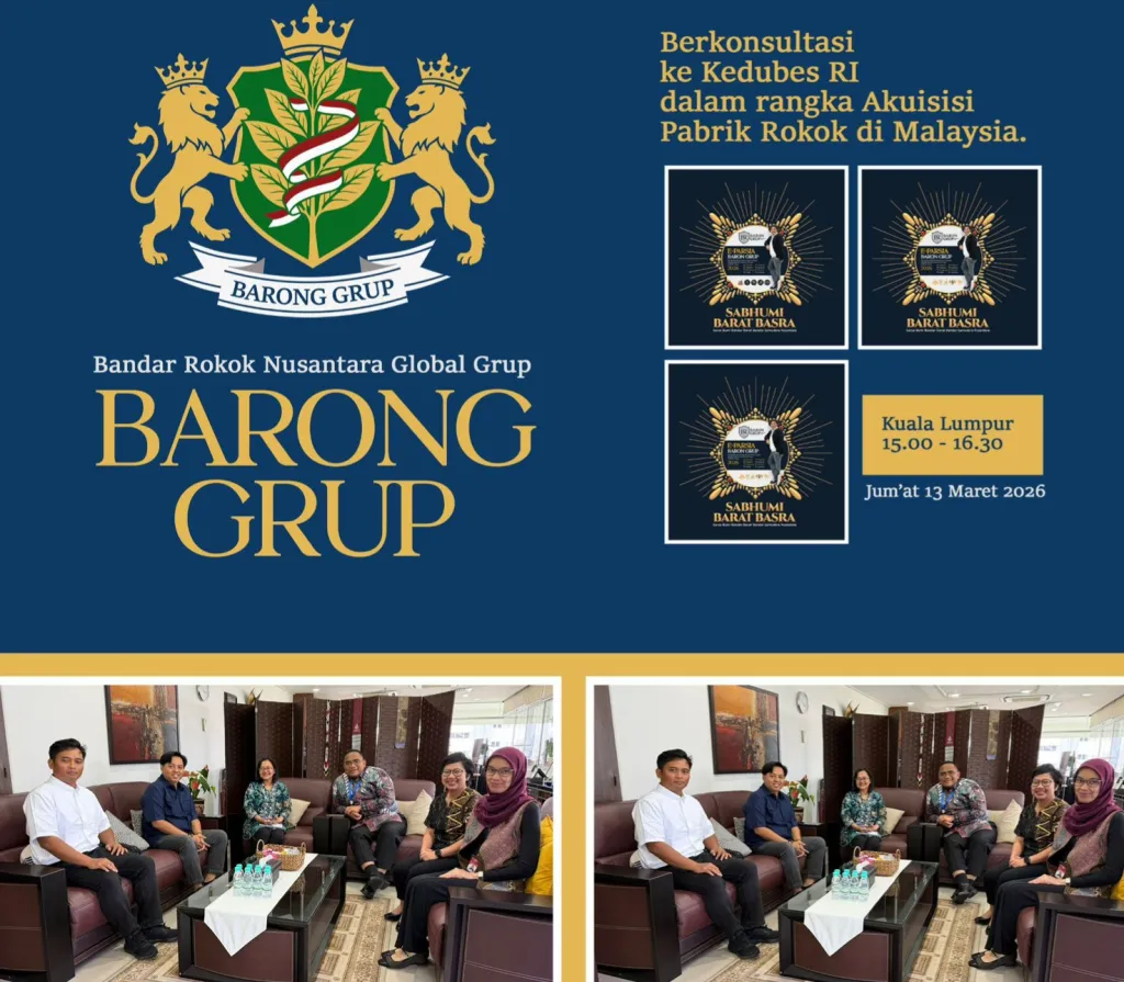 Rencana Akuisisi Pabrik Rokok di Malaysia, Gus Lilur Konsultasi ke KBRI Kuala Lumpur