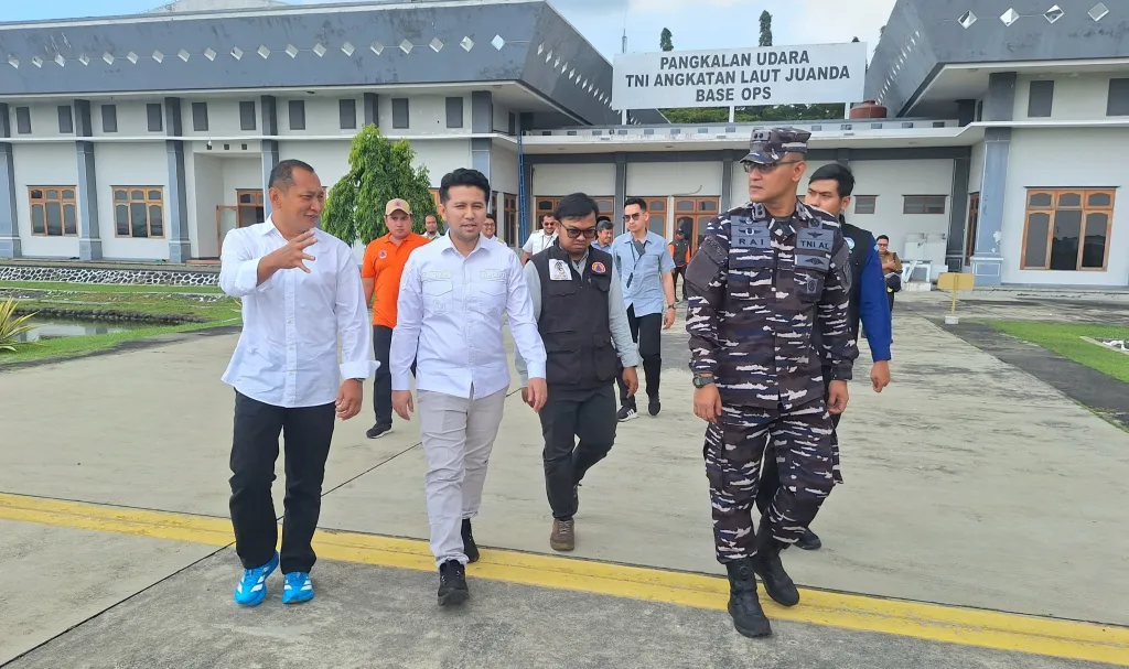 Jelang Lebaran, Wagub Jatim Tinjau Posko OMC di Baseops Lanudal Juanda