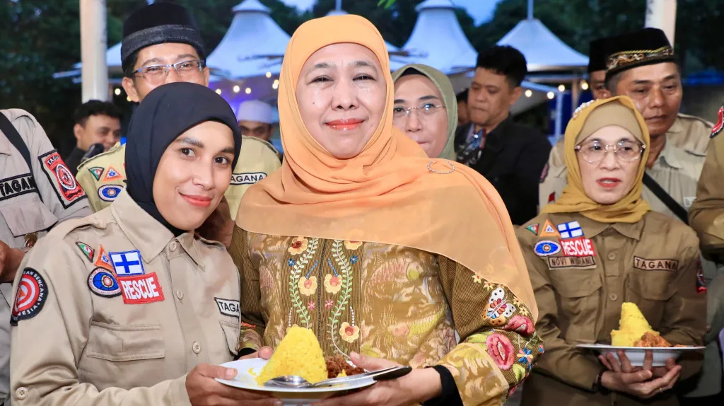 HUT ke-22 Tagana, Gubernur Khofifah Undang Relawan Tagana Tasyakuran di Gedung Negara Grahadi