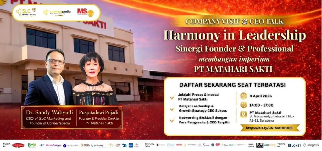 Connectpedia Bakal Bedah Strategi Transformasi Bisnis di PT Matahari Sakti