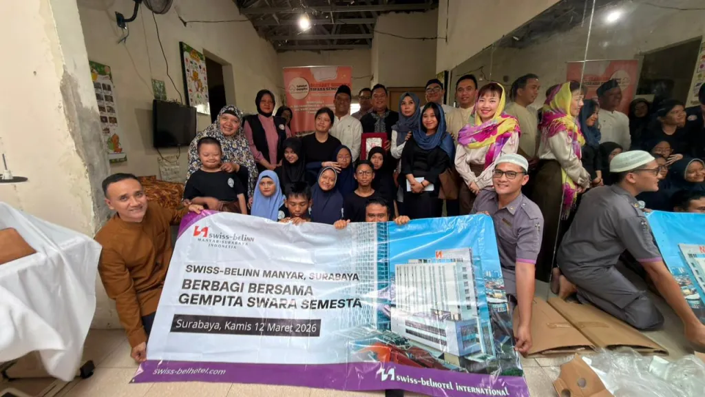 Ramadan Penuh Inspirasi, Swiss-Belinn Manyar Surabaya Gelar CSR untuk Anak Berkebutuhan Khusus