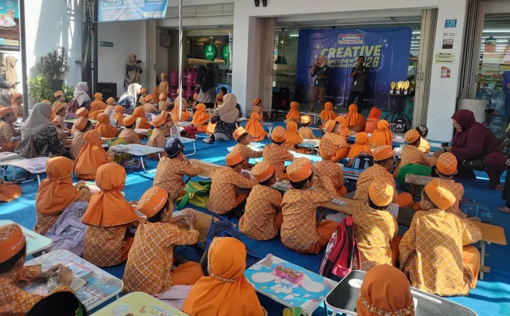 Semarak Ramadan, Indomaret Fresh Kartini Gelar Lomba Mewarnai Kaligrafi Anak
