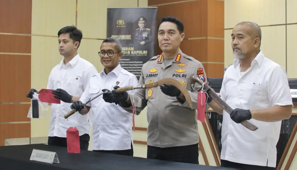 Jatanras Polda Jatim Gulung Sindikat Preman Pemeras Petani di Pasuruan, Sekali Ancam Bisa Ratusan Juta