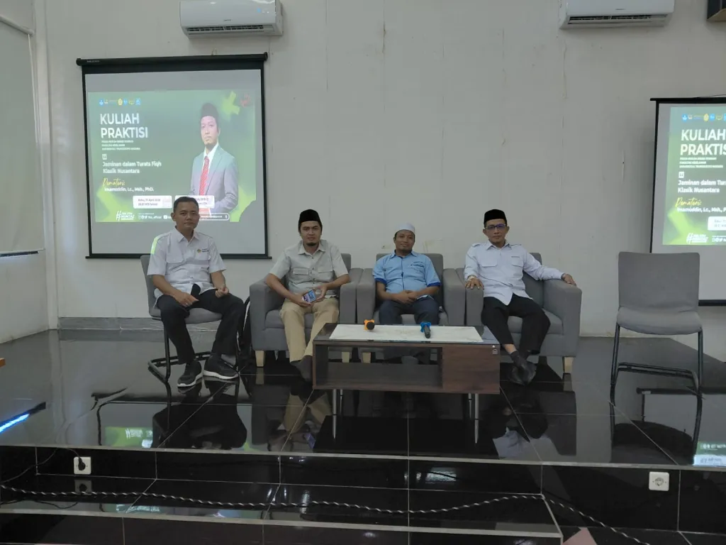 HBS Fakultas Keislaman UTM Gelar Kuliah Praktisi, Kupas Jaminan dalam Turats Fikih Klasik Nusantara