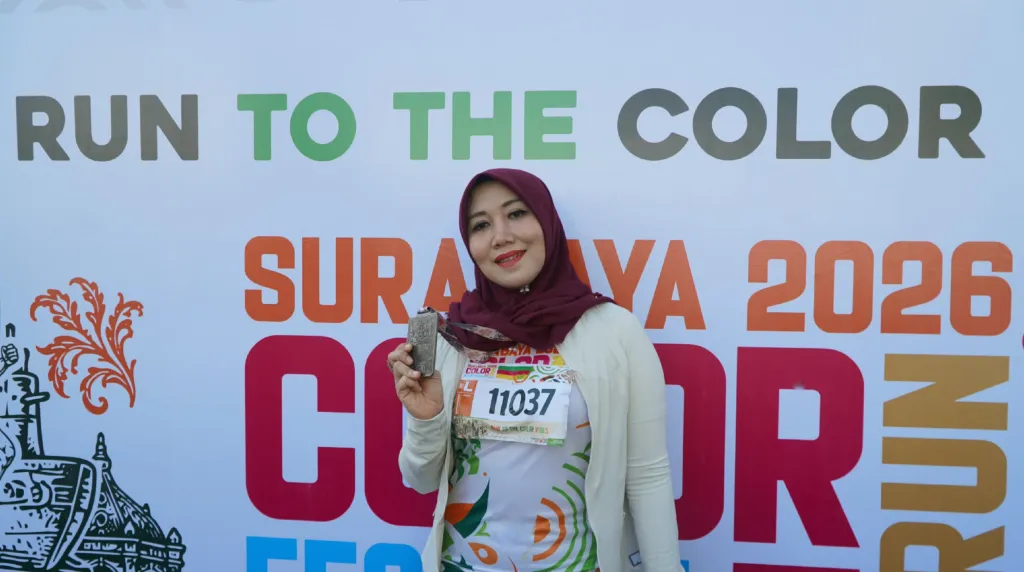 Senator Lia Istifhama : Surabaya Color Run Festival 2026 Mendorong Gaya Hidup Sehat dan Mencetak Pemimpin Berkualitas
