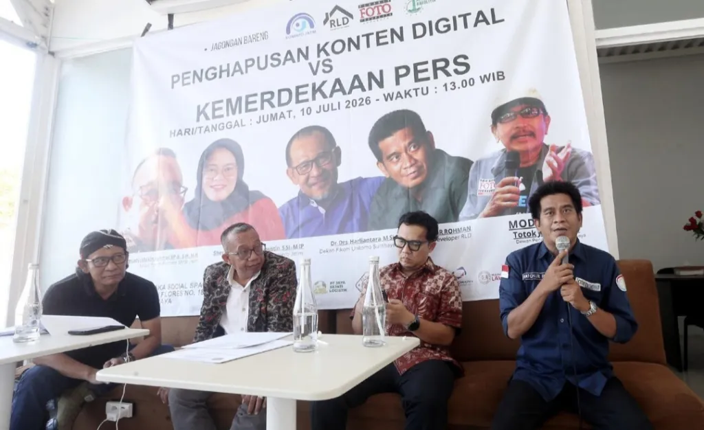 Reputasi Digital Tak Bisa Jadi Dasar Menghapus Berita Pers, Komunitas Jurnalis di Jatim Ingatkan Mekanisme Sesuai UU