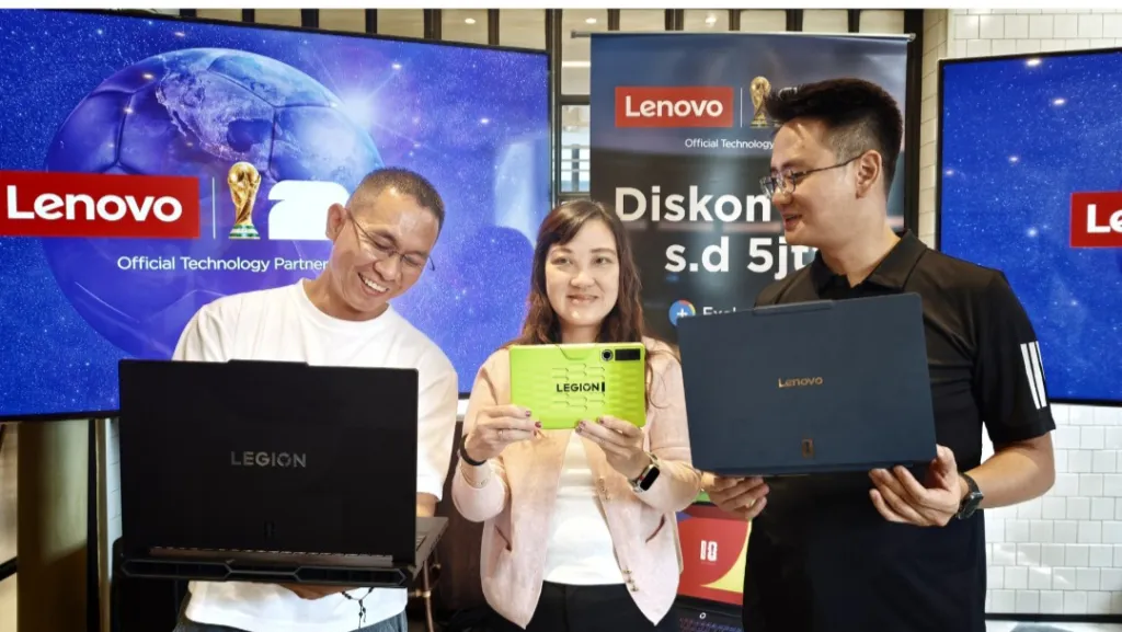 Lenovo Hadirkan Koleksi Eksklusif FIFA World Cup 2026 Edition di Surabaya, Bidik Penggemar Teknologi dan Sepak Bola
