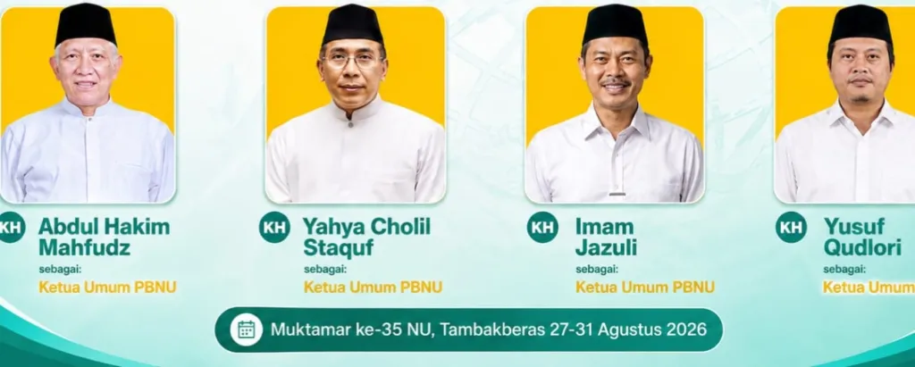 Kandidat Ketua Umum PBNU Mengerucut Empat Figur