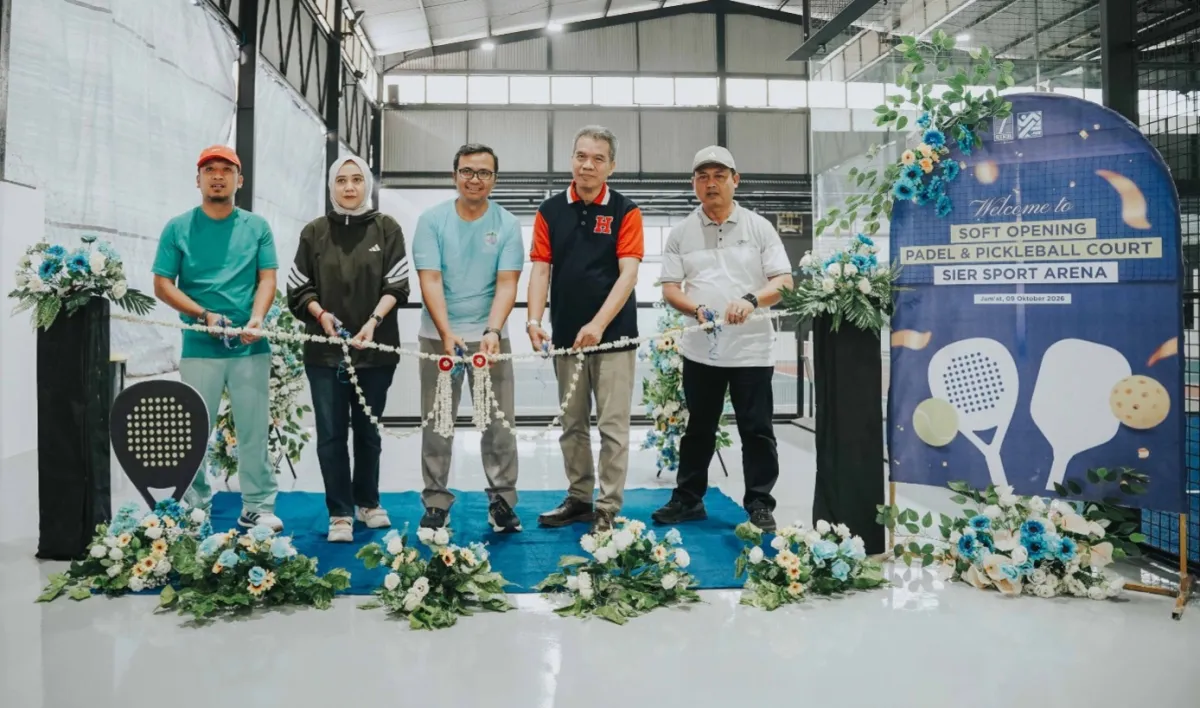 Perkuat Fasilitas Olahraga Modern, Manajemen SIER Resmikan Lapangan Padel dan Pickleball