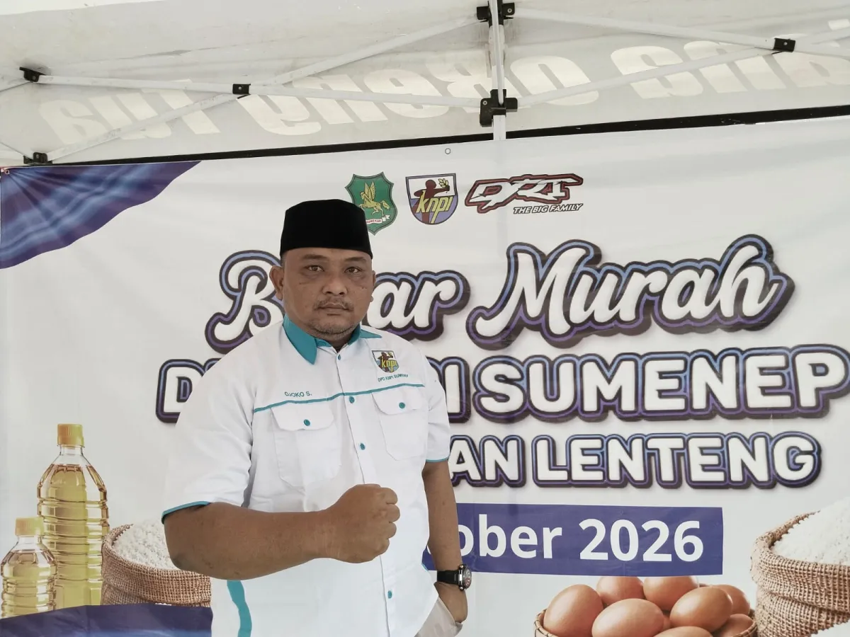 Sumpah Pemuda 2026, KNPI Sumenep Gelar Bazar Sembako Murah di Empat Titik