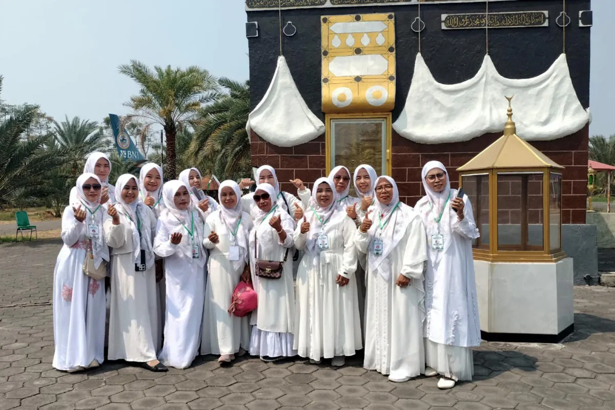IGPAUD Muslimat NU Jabon Kenalkan Manasik Haji kepada Anak Usia Dini