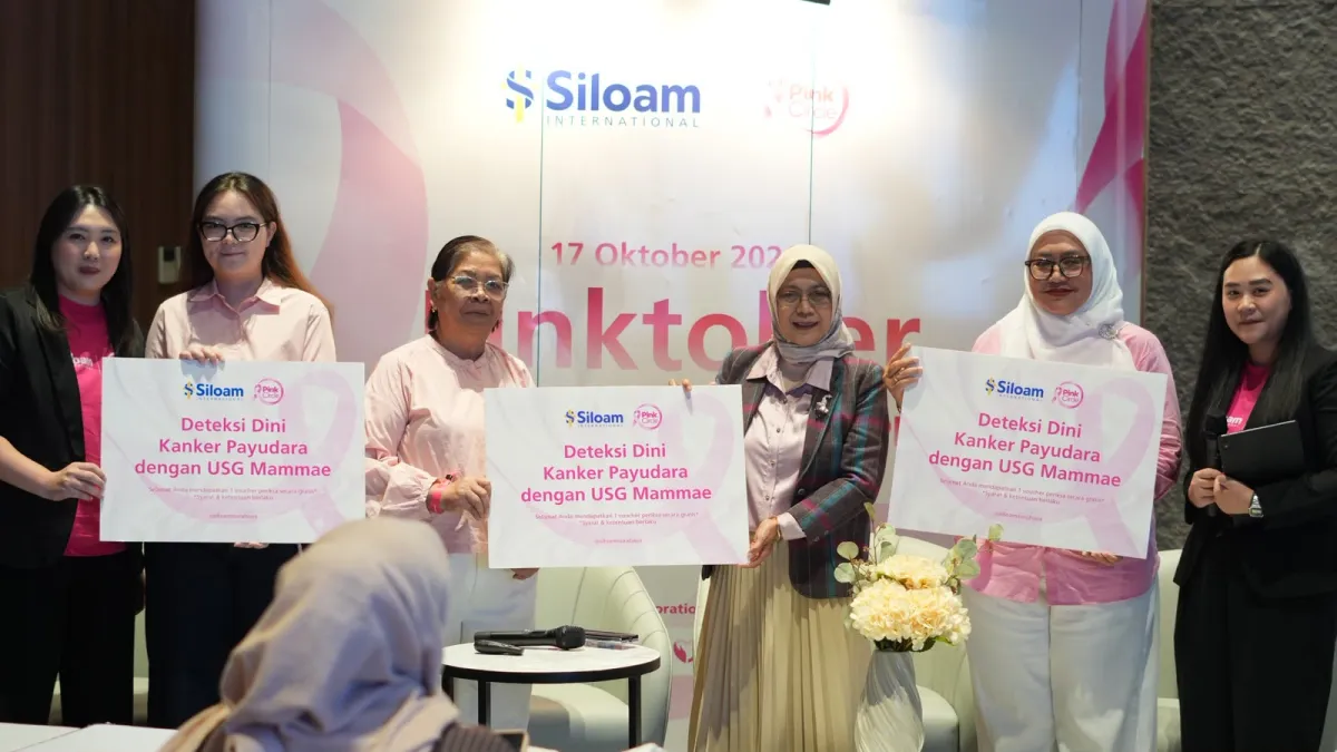 Siloam Hospitals Surabaya Perkuat Kepedulian Kanker Payudara Lewat Pinktober 2026