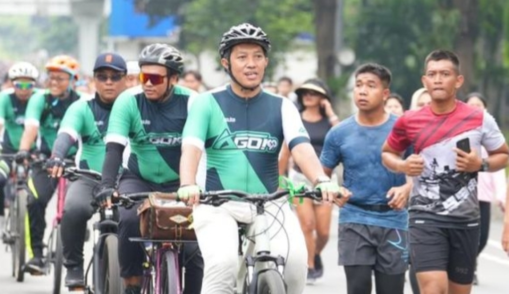 Gowes Bangkalan - Jombang 123 KM, Ketum Addin Asli Gowes Pakai Sepeda Pancal, Bukan Sepeda Listrik
