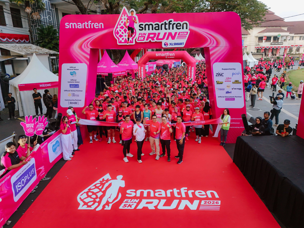 SMARTFREN RUN Malang 2026, Satukan Olahraga, Komunitas dan UMKM