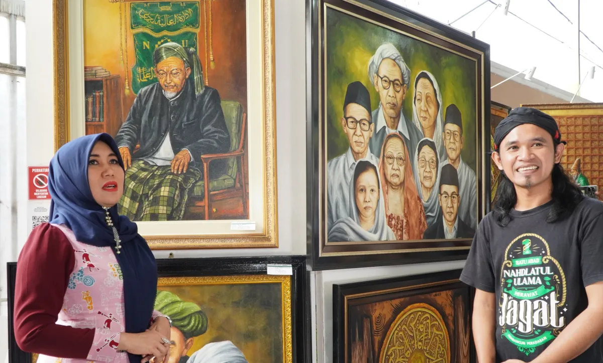 Menang Lelang Lukisan Hadratussyekh Hasyim Asy'ari, Ning Lia Persembahkan Bagi Milenial dan Gen Z