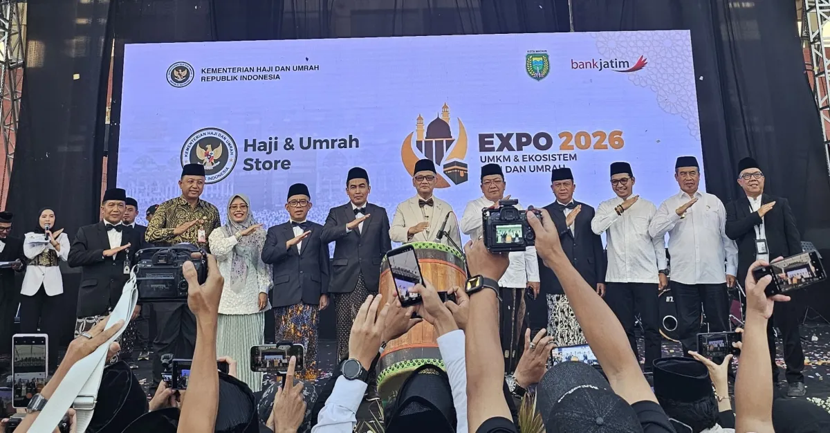 Bank Jatim Dorong Penguatan UMKM melalui Expo UMKM & Ekosistem Haji dan Umrah 2026 