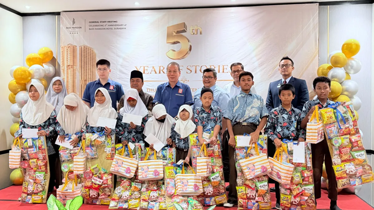 Lima Tahun BeSS Mansion Hotel Surabaya, Rayakan Cerita dan Kebersamaan