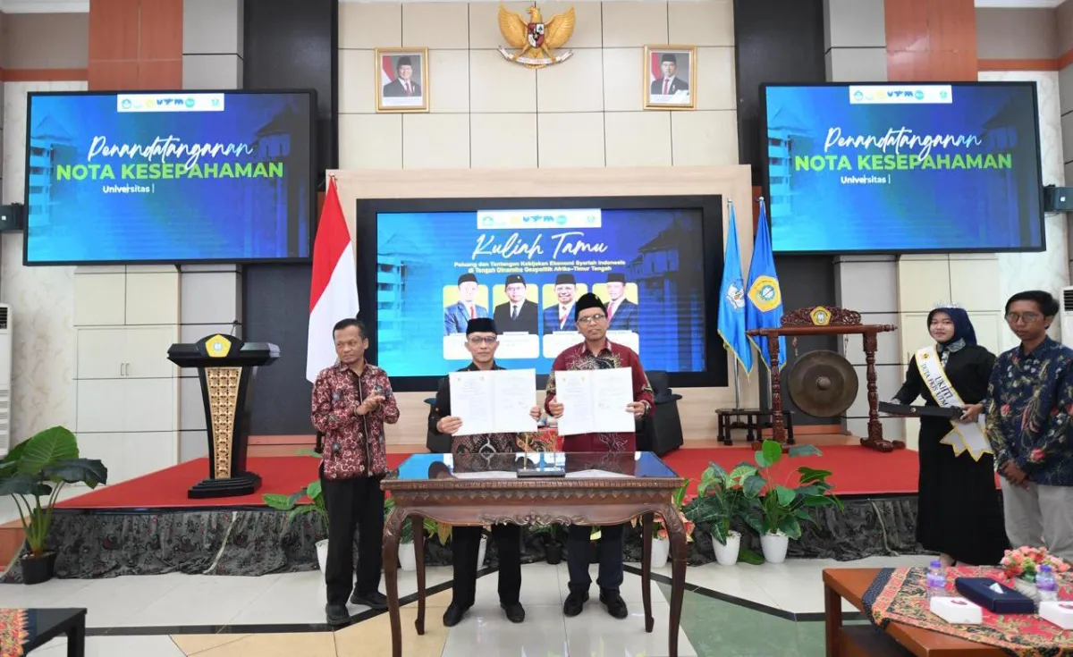 Gandeng Dubes RI untuk Tunisia Fakultas Keislaman UTM Launching Magister Ekonomi Syariah