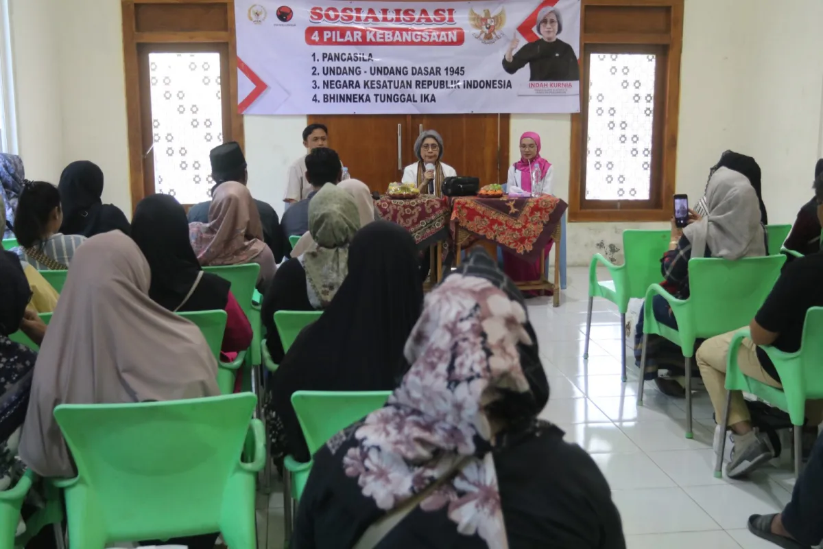 Indah Kurnia Ajak Warga Sidoarjo Jaga Semangat Gotong Royong