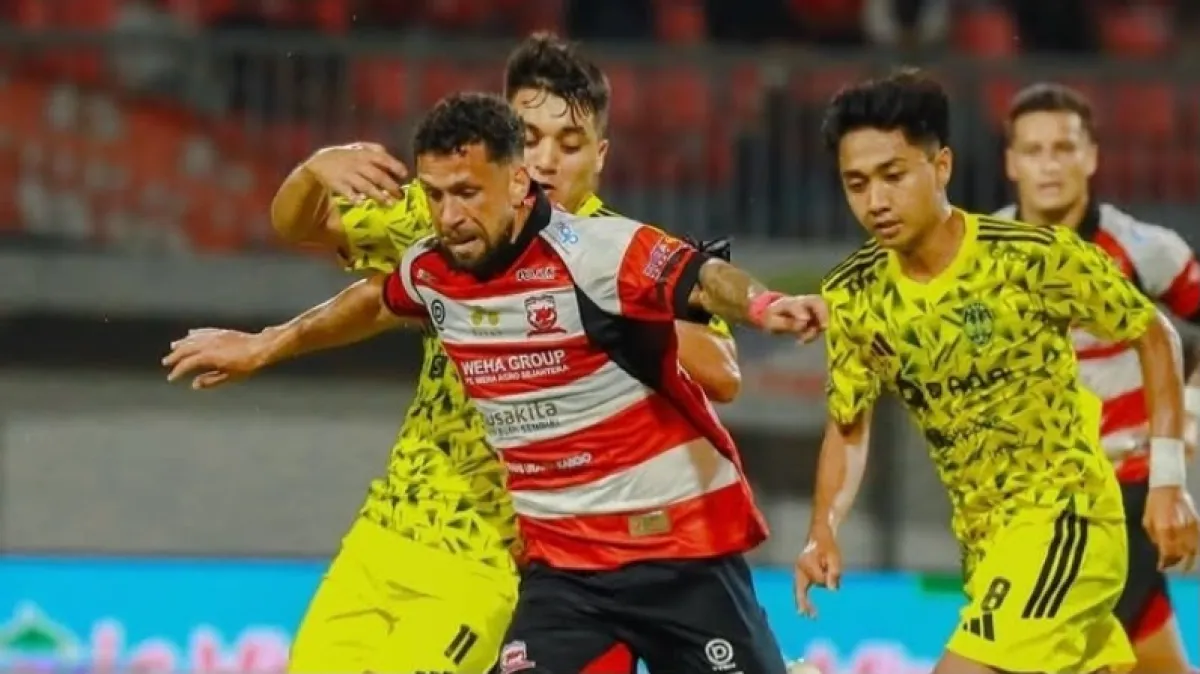 Sikat PSIM Yogyakarta, Madura United Makin Perkasa di Jalur Kemenangan