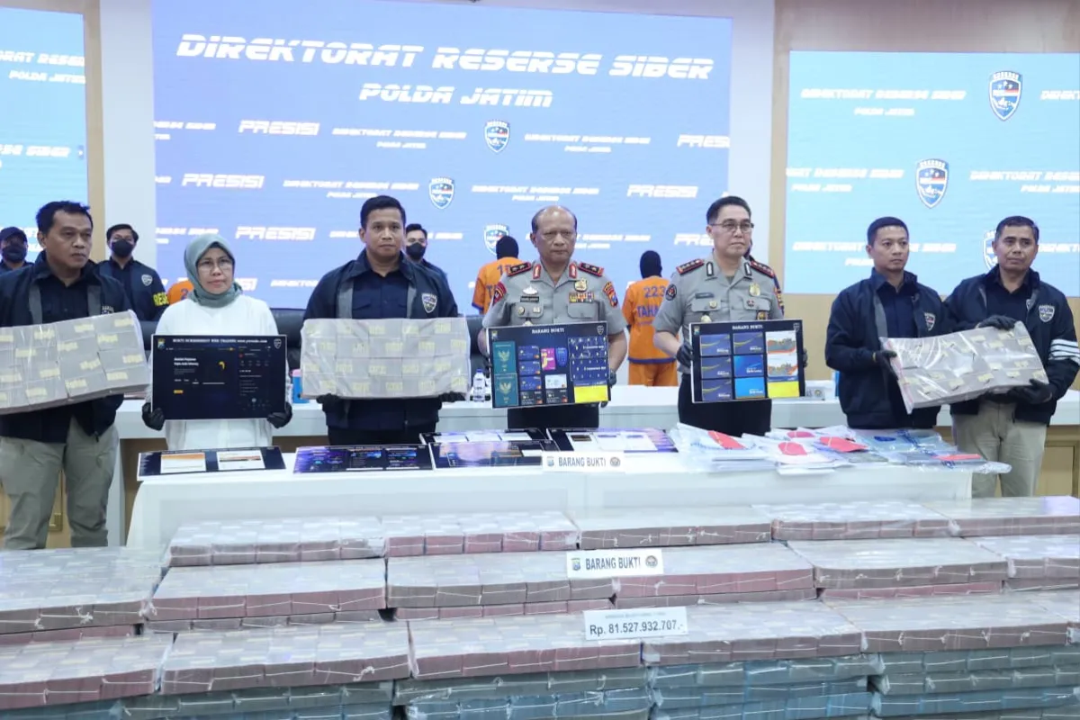 Polda Jatim Ungkap Penipuan Investasi Kripto: Sita Rp81,5 M, Waspadai Modusnya