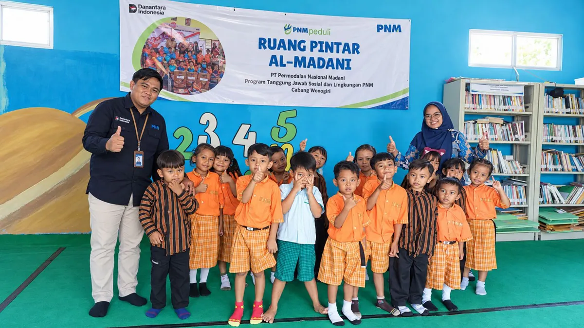Atasi Area Blank Spot, PNM Buka Ruang Pintar di Pelosok Pacitan