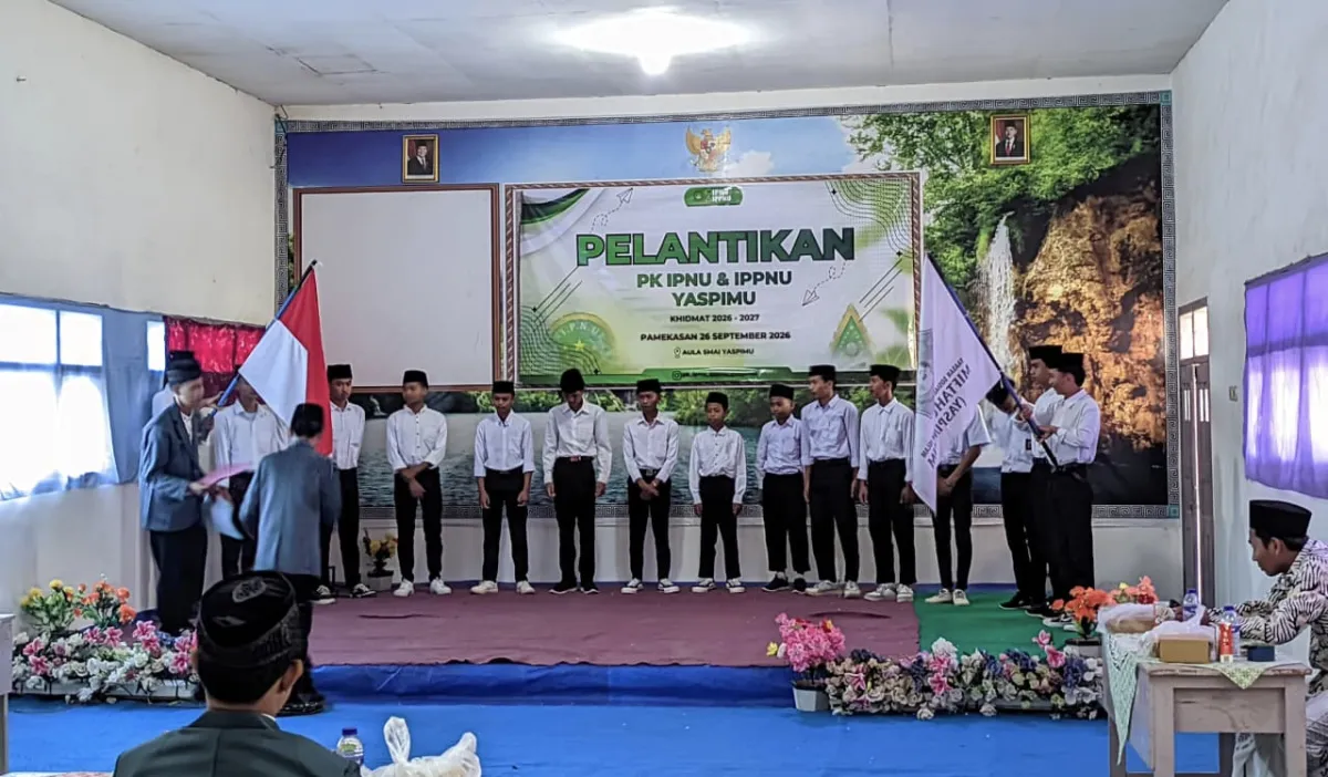 PK IPNU-IPPNU Yaspimu Pamekasan Resmi Dilantik, Siap Perkuat Kaderisasi Pelajar NU