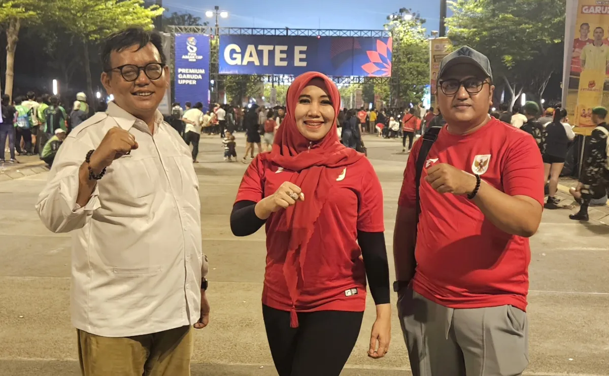 Cara Senator Ning Lia Dukung Timnas, Mulai Gelar Tebak Skor Hingga Hadir di GBK