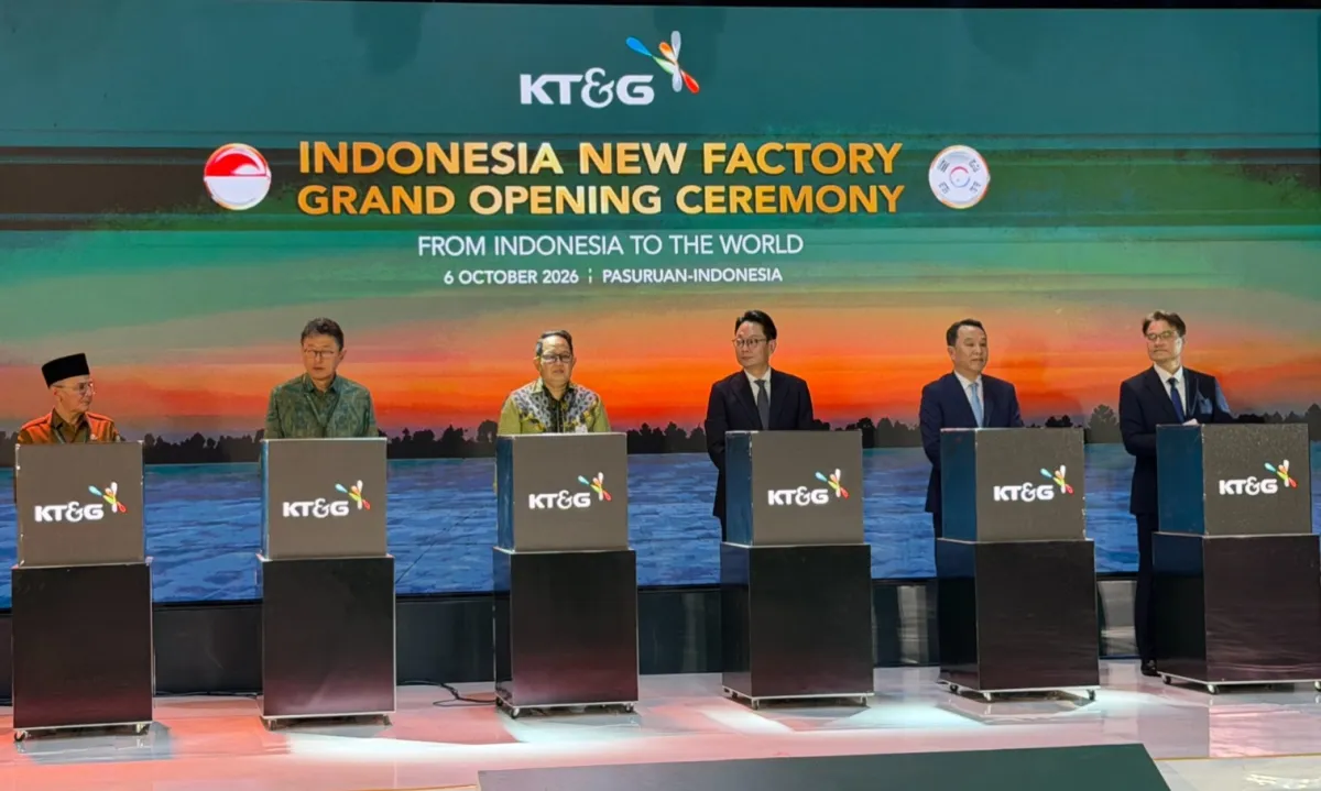 Perusahaan Tembakau Korea Selatan KT&G Resmikan Pabrik di PIER, Bukti Kepercayaan Investor