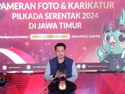 Ketua KPU Jatim, Aang Kunaifi, menjelaskan bahwa kegiatan ini merupakan bagian dari sosialisasi Pilkada Gubernur dan Wakil Gubernur Provinsi Jawa Timur yang sudah terlaksana pada tanggal 27 November tahun 2024 lalu.