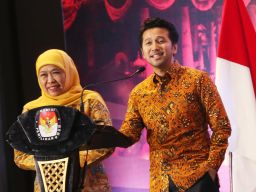 Khofifah-Emil resmi ditetapkan sebagai pemenang Pilgub Jatim 2024